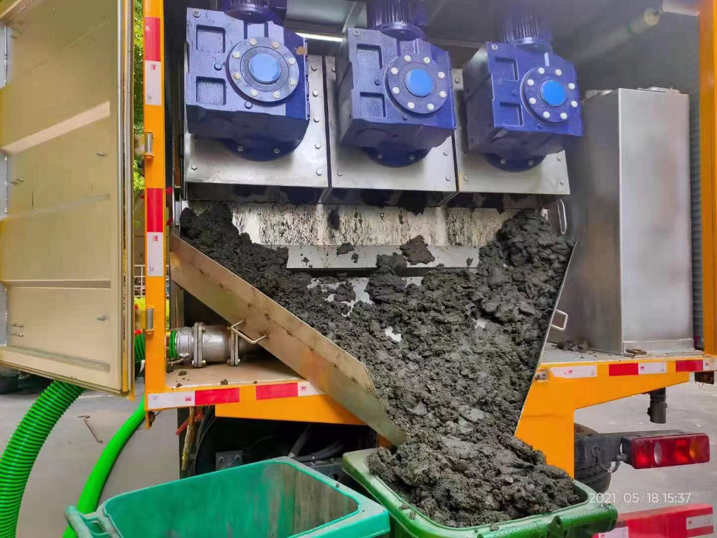 碧江化粪池清掏城市维护站-泥浆净化干湿分离处理